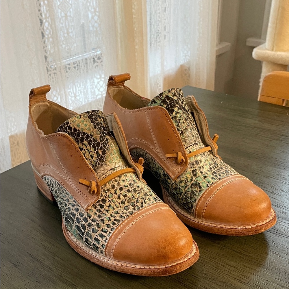 Freebird | Mable Oxford | turquoise | 7